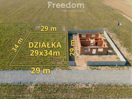 Aktracyjna działka budowlana z warunkami zabudowy.
