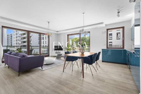 Mokotów 120sqm, 2 bedrooms, terrace, parking