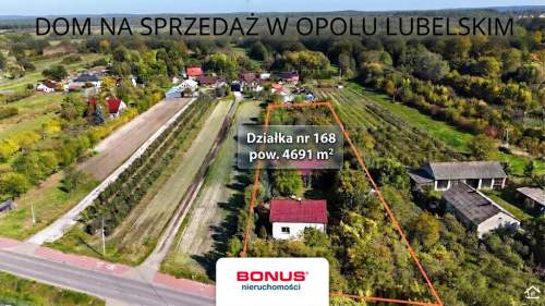 Dom w Opolu Lubelskim duża działka