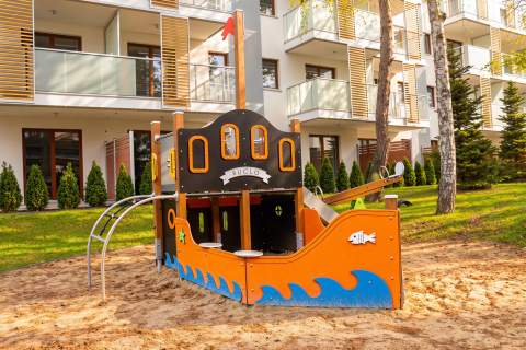 Nowoczesny Apartament z klimatyzacją i dużym balkonem