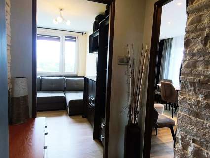 3 pokoje z balkonem i panoramą miasta Katowice
