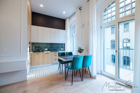 Księcia Witolda designerski apartament 3,8 m balkon