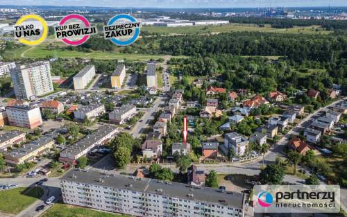 Połowa domu dwurodzinnego z ogrodem