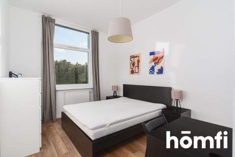 Gdynia Strzelców. Apartament z widokiem na las