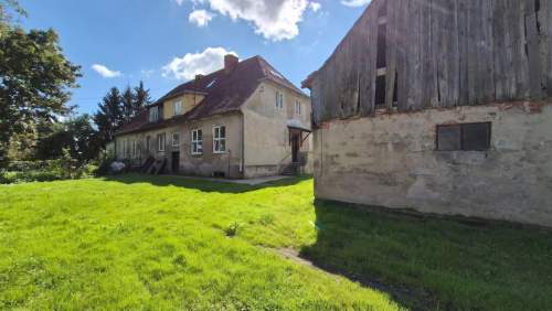 UNIKAT DWÓR NAD RZEKĄ TINA - RÓŻANY k. Elbląga