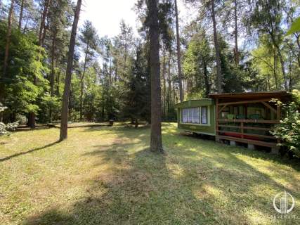Działka rekreacyjna, media, domek, Wieliszew