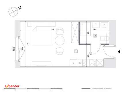 Apartament inwestycyjny w centrum Gdańska idealny pod wynajem