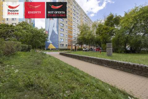 Gdańsk Zaspa 2 pokoje, odzielna kuchnia, balkon