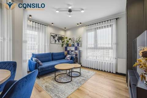 Eleganckie i komfortowe mieszkanie z balkonem 