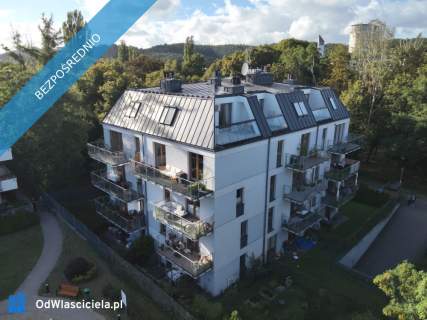 Dwupoziomowy apartament 66 m 2 tarasy Wrzeszcz Górny widok na...