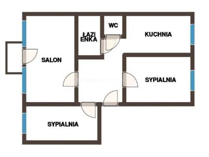 3 pokoje z balkonem i widokiem na panoramę Rybnika