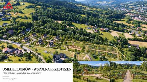 Działka budowlano-rolna 3,6ha z panoramą Mszany