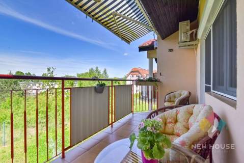 Słupy, dwupoziomowe mieszkanie, balkon, m.post.