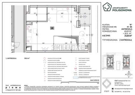 Apartament antresola Sławin Inwestycja zrealizowan