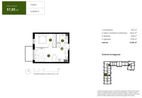 Smart Apartament na Prądniku Białym blisko Zieleni