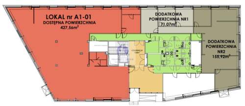 Warszawa Wawer lokal usługowo-handlowy 428 m2 do wynajęcia