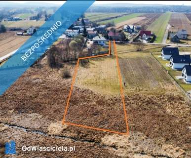 Piękna działka 3650m2 Brynica 9km od Kielc , WZ budowlana ,
