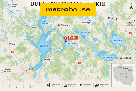 Twój dom nad jeziorami Duba czeka na Ciebie