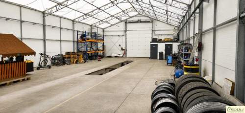 Sprzedam - Hala 336 m2 z działką 0,7 ha - Jedlanka, DK76
