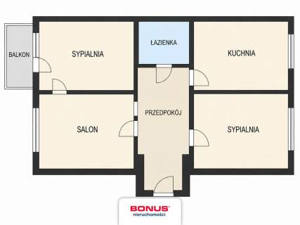 3-pokojowe z balkonem w dobrej cenie Niebuszewo