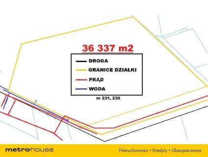 3,63 ha - Dom 264 m stodoła, Woźniki