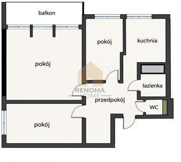 Jasne 3 pokoje piękny widok parking balkon