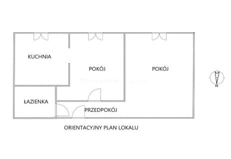 Słoneczne 2 pokoje, 2 piętro, centrum