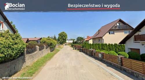 Działka budowlana na granicy Pępowa i Banina