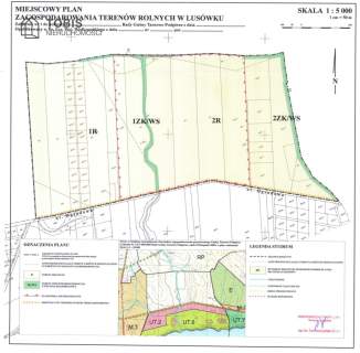 Działka rolna 10 660 m2 - Lusówko