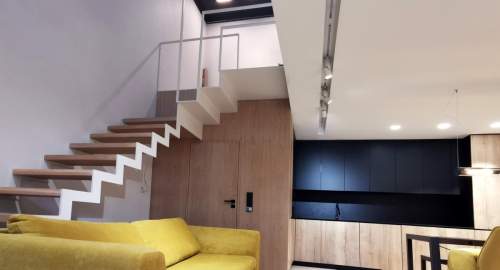 apartament z ogrodem w centrum miasta