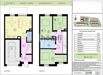 ZIELONY ZAKĄTEK, 99 m2, GARAŻ, OGRÓDEK