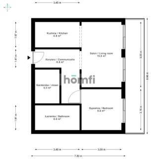 Apartament w sercu Warszawy - Platinum Towers