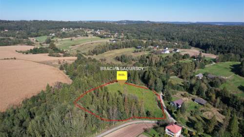 Działka budowlana 8900 m2 Poręba Żegoty