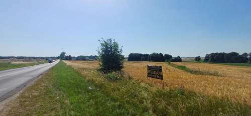 Działka przy trasie 714 Grodzsko Rzgów pow. łódzki wschodni