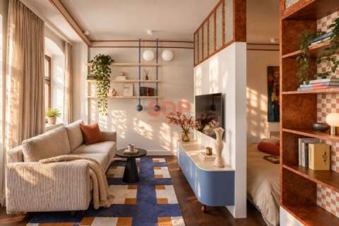 Designerski apartament typu studio w zrewitalizowanej kamienicy