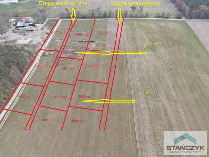Działka 1356 m2 Rolno Budowlana Blisko Jezior