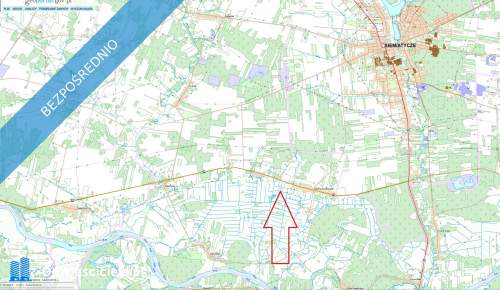 Słochy Annopolskie działka łąka 0,55 ha