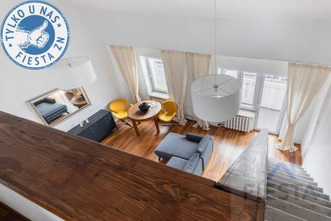 Warszawa ul.Targowa dwupoziomowy apartament