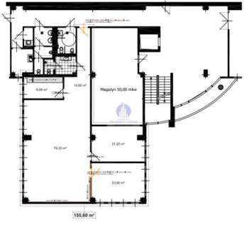 Warszawa Ursynów lokal biurowy 155,60m2 do wynajęcia