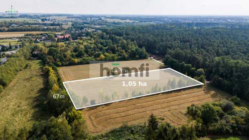 Działka z WZ na 8 domów jednorodzinnych