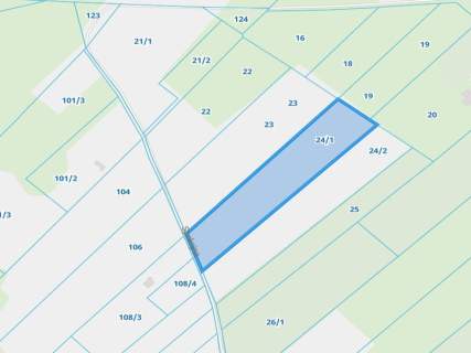 Dwórzno działka z WZ na dom ok. 0,96 ha