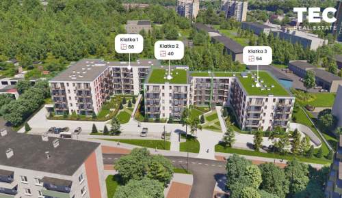 3 pokoje 55,76 m Blisko Parku Śląskiego
