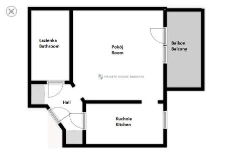 Stylowe studio z osobną kuchnią 32m2 ul. Ostatnia