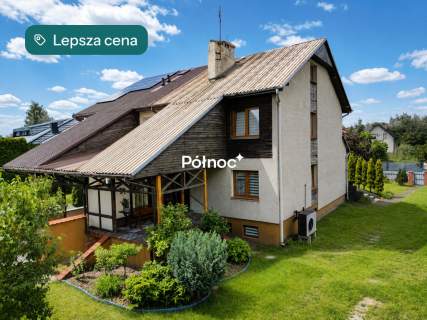 Dom z pompą ciepła i dużą działką