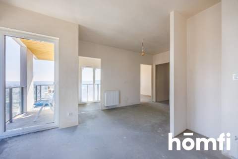 11 piętro nad jeziorem Żwirownia I LOGGIA 10,5 m2