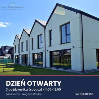 DZIEŃ OTWARTY 3.10 NOWY DOM 83 m OGRÓDEK
