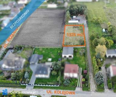 Sprzedam działke budowlaną Błeszno, ul,Kolejowa