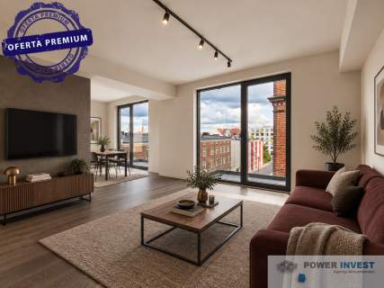 Nowe Młyny 93,45 m , dwa balkony i panorama