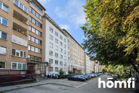 2 pokoje 47,7 m Loggia Parter