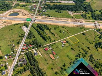 Działka przemysłowo - usługowa blisko autostrady